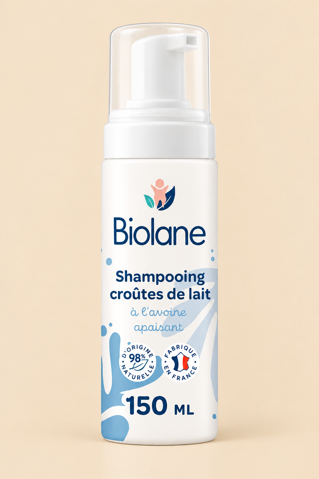 Biolane Cradle Cap Shampoo with Soothing Oat – 150 mL