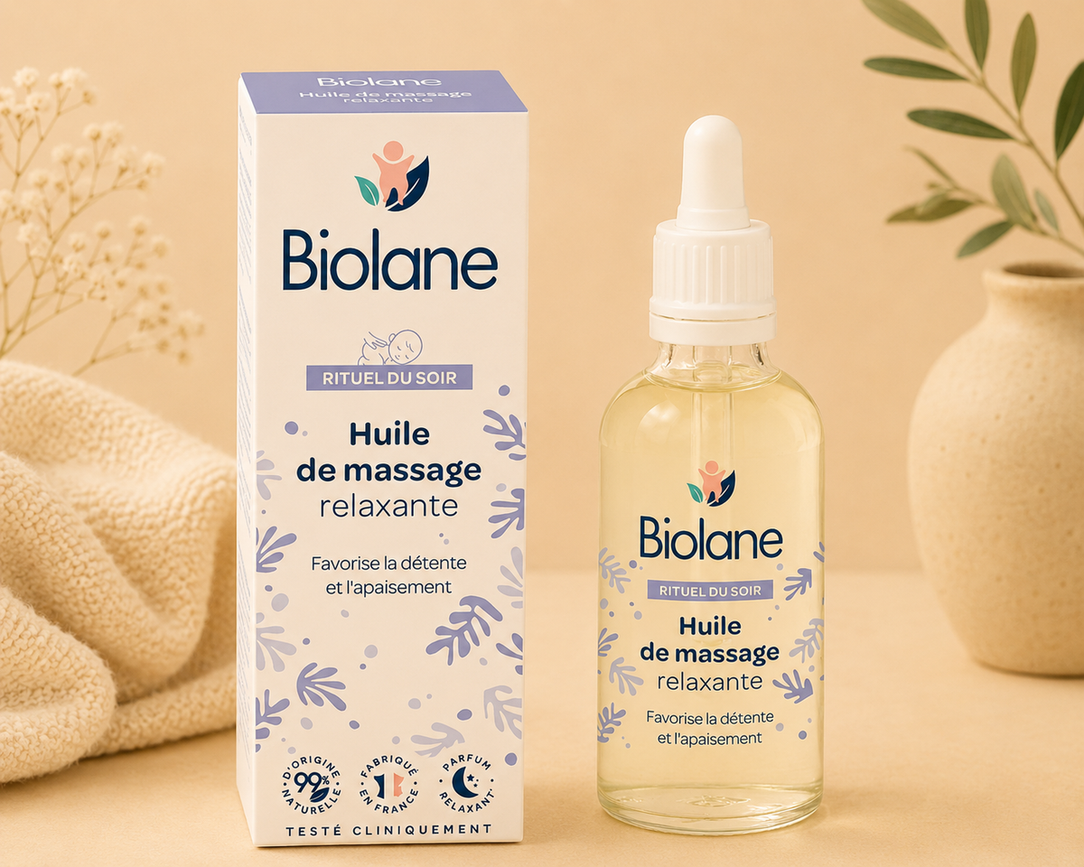 Biolane Baby Massage Oil β Gentle Everyday Care