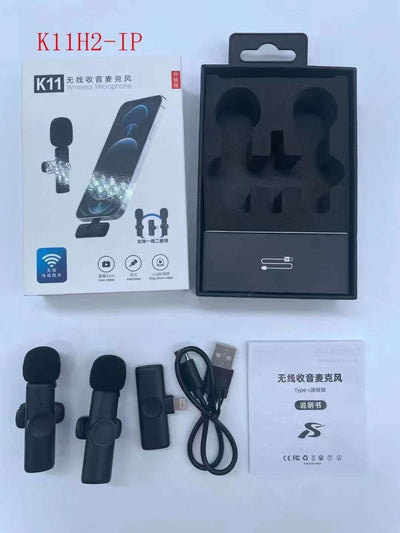 Microphone sans fil pour créer des vidéos Originales