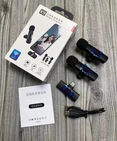 Microphone sans fil pour créer des vidéos Originales