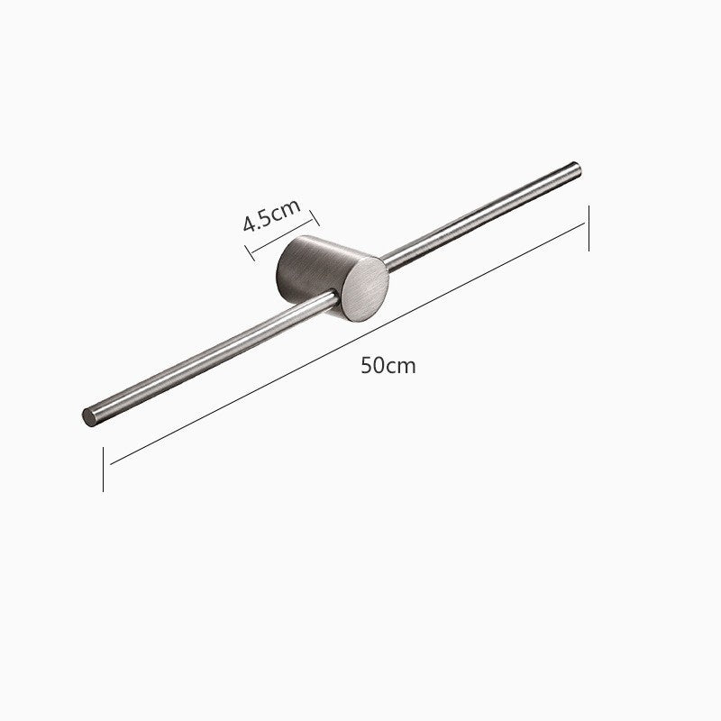 Stainless Steel Punch-Free Towel Rack – Wall Mounted