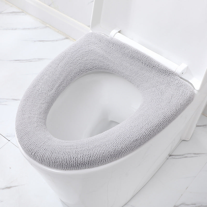 Thickened Knitting Toilet Seat Cover Toilet