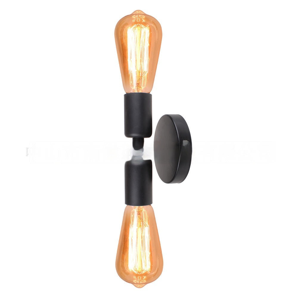 Creative Bedroom Corridor Aisle Lamps Bedside Hotel Double-headed Wall Lamp