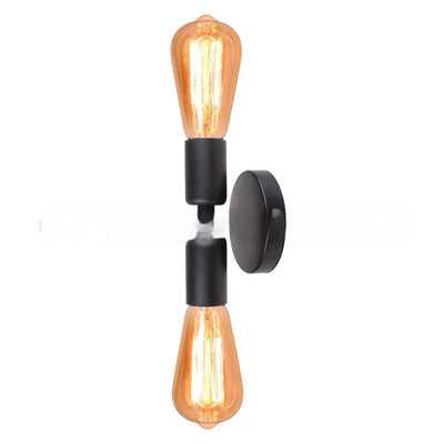 Creative Bedroom Corridor Aisle Lamps Bedside Hotel Double-headed Wall Lamp