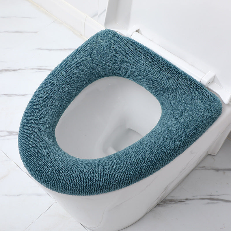 Thickened Knitting Toilet Seat Cover Toilet