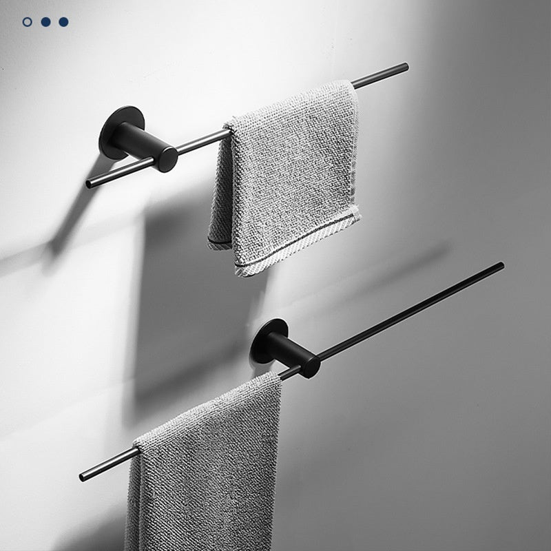 Stainless Steel Punch-Free Towel Rack – Wall Mounted
