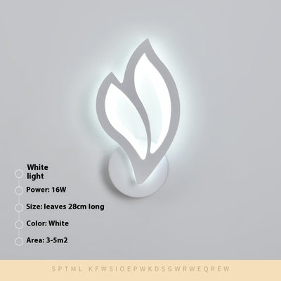 Modern Simplicity Iron LED Wall Lamp