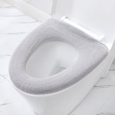 Thickened Knitting Toilet Seat Cover Toilet