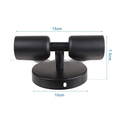 Creative Bedroom Corridor Aisle Lamps Bedside Hotel Double-headed Wall Lamp