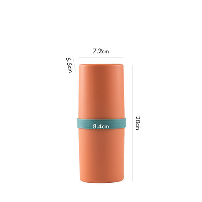 Portable Travel Toothbrush Cup Storage Box