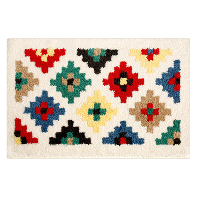 PlaidGrip Bathroom Mat – Absorbent & Anti-Slip