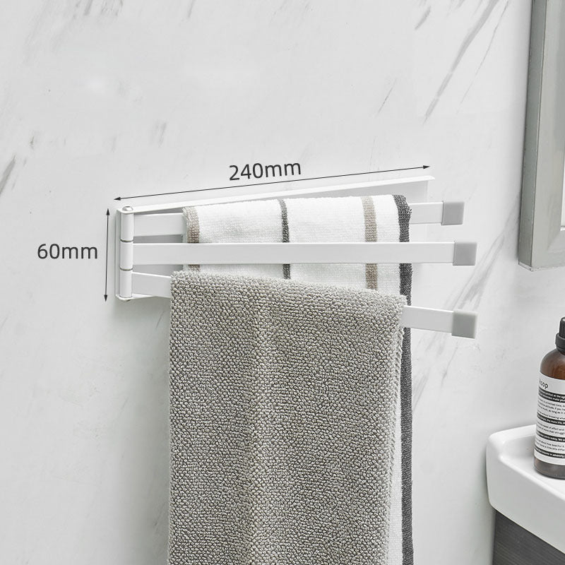 Nordic No-Drill Towel Rack – Adhesive Wall Mount