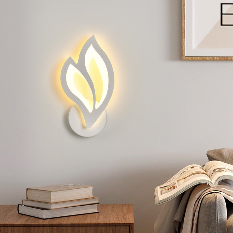 Modern Simplicity Iron LED Wall Lamp