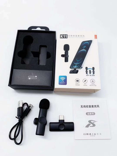 Microphone sans fil pour créer des vidéos Originales