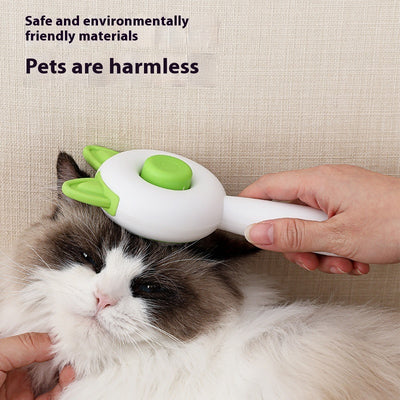 Self-Cleaning Pet Grooming Brush – Dog & Cat Hair Remover