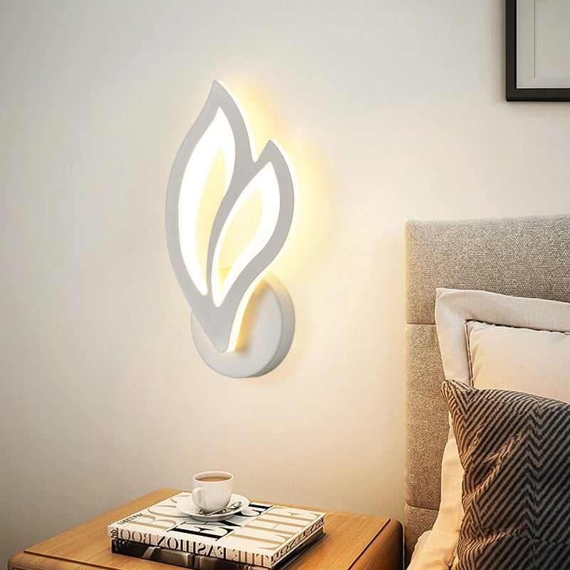 Modern Simplicity Iron LED Wall Lamp