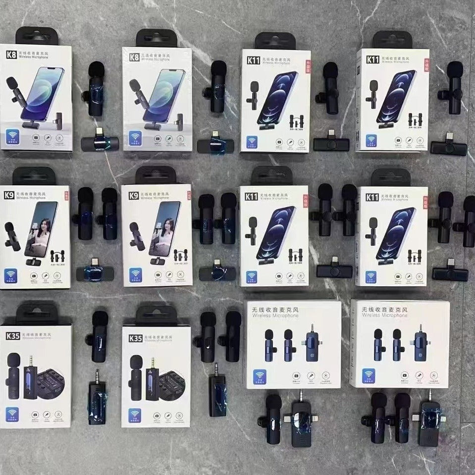 Microphone sans fil pour créer des vidéos Originales