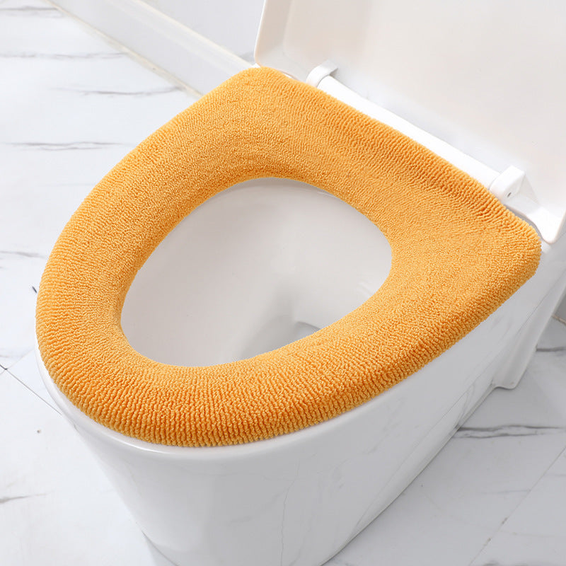 Thickened Knitting Toilet Seat Cover Toilet