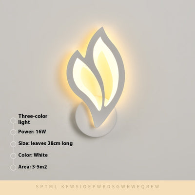 Modern Simplicity Iron LED Wall Lamp