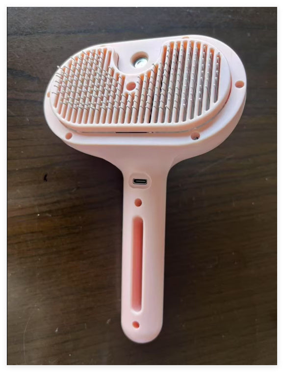 Self-Cleaning Pet Grooming Brush – Hair Remover & Dematting Comb