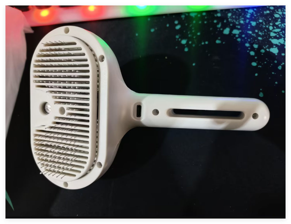 Self-Cleaning Pet Grooming Brush – Hair Remover & Dematting Comb