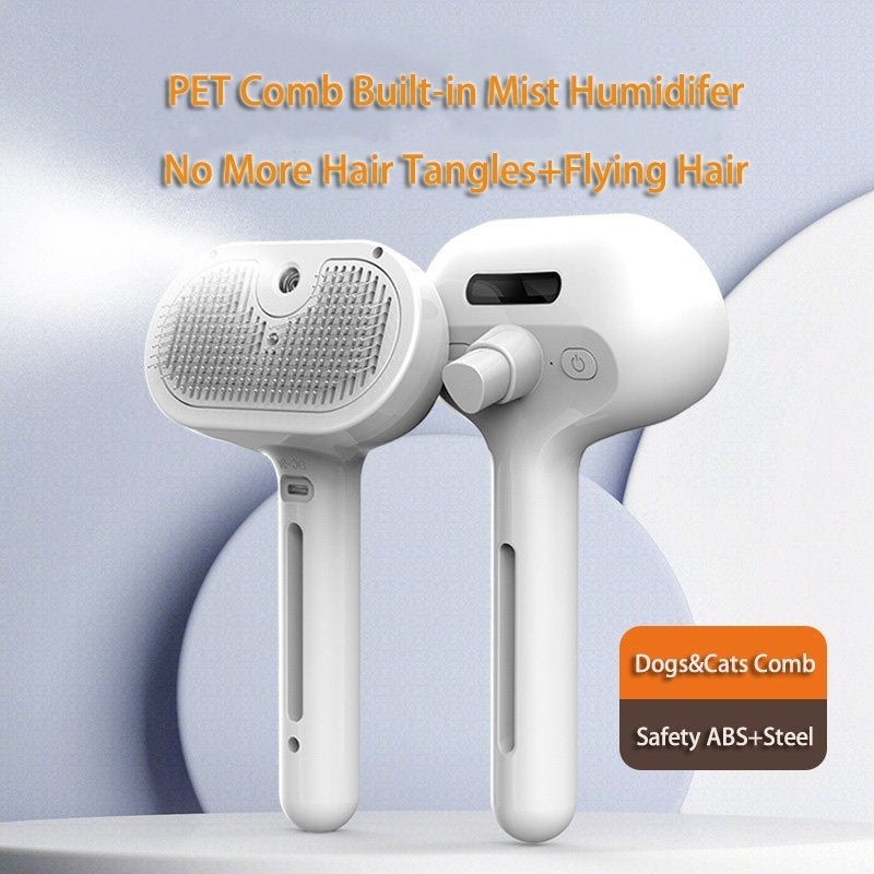 Self-Cleaning Pet Grooming Brush – Hair Remover & Dematting Comb