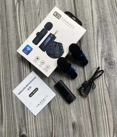 Microphone sans fil pour créer des vidéos Originales