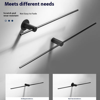 Stainless Steel Punch-Free Towel Rack – Wall Mounted