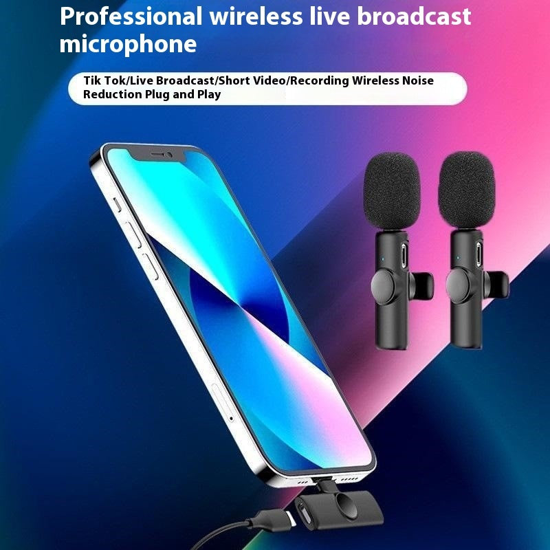 Microphone sans fil pour créer des vidéos Originales