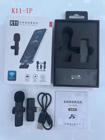 Microphone sans fil pour créer des vidéos Originales
