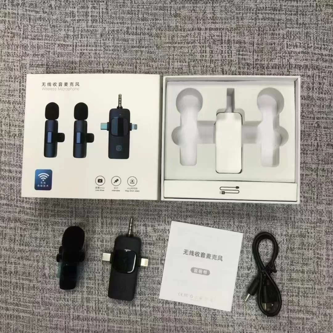 Microphone sans fil pour créer des vidéos Originales