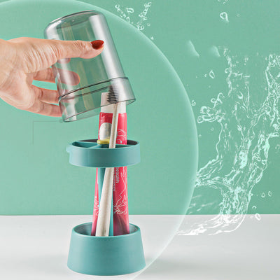 Portable Travel Toothbrush Cup Storage Box
