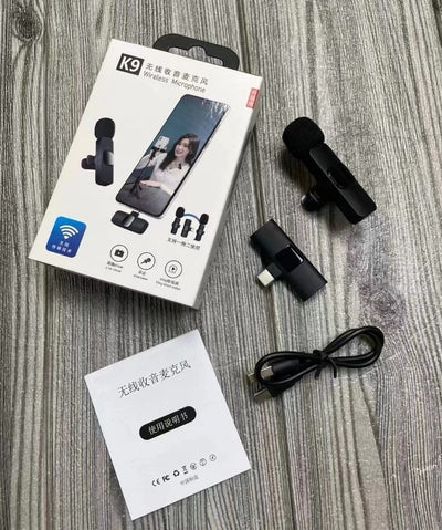 Microphone sans fil pour créer des vidéos Originales