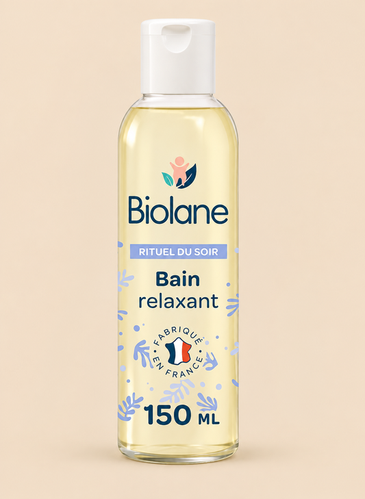 Biolane Relaxing Baby Bath – Gentle & Soothing Bedtime Care