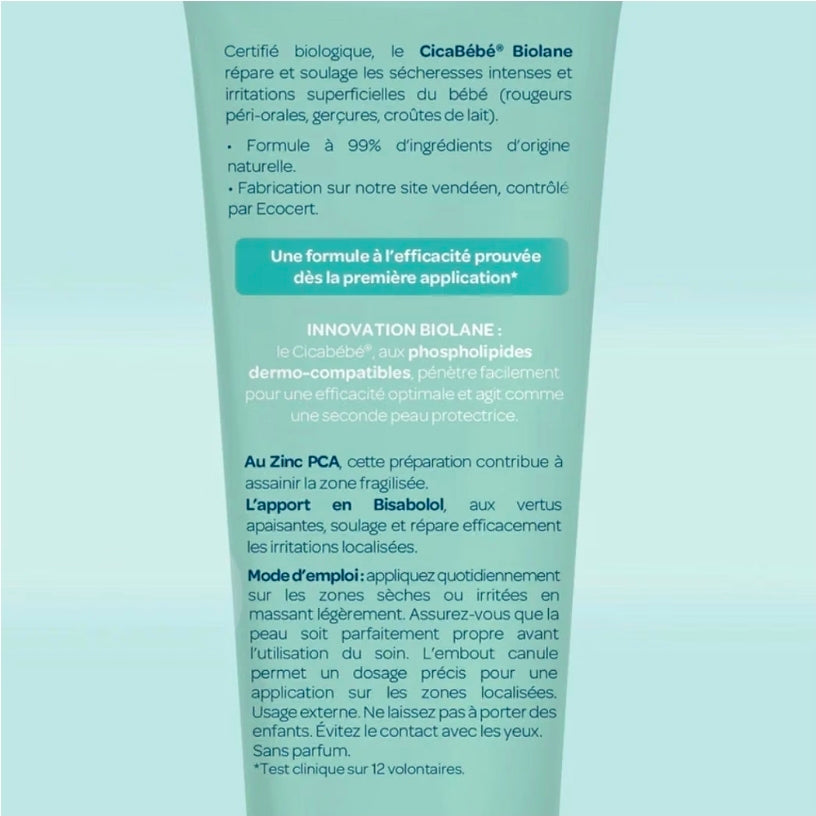 Biolane CicaBébé – Soothing & Repairing Care for Baby’s Delicate Skin