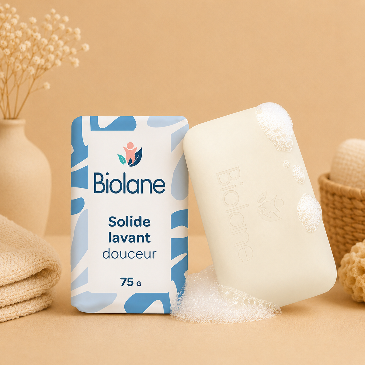 Biolane Gentle Baby Cleansing Bar