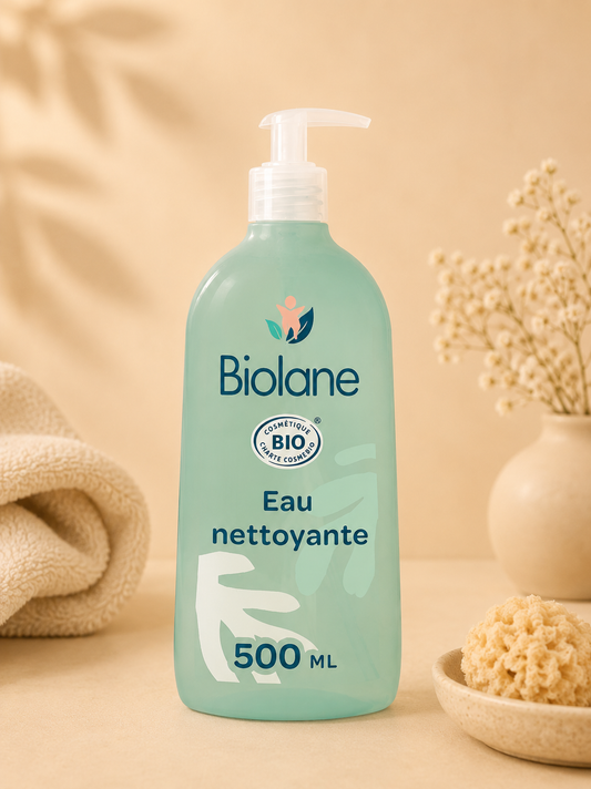 Biolane Baby Cleansing Water – Gentle No-Rinse Care