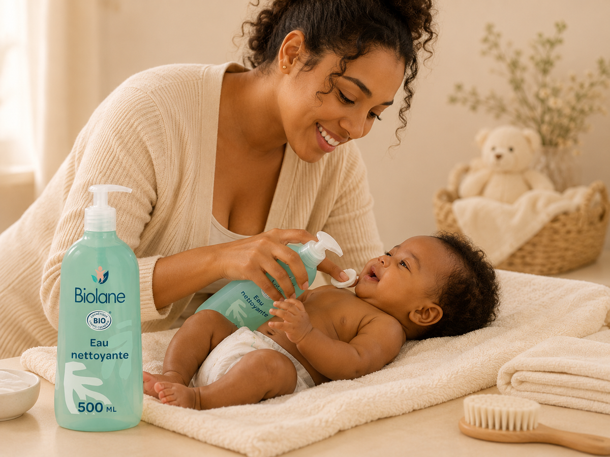 Biolane Baby Cleansing Water – Gentle No-Rinse Care