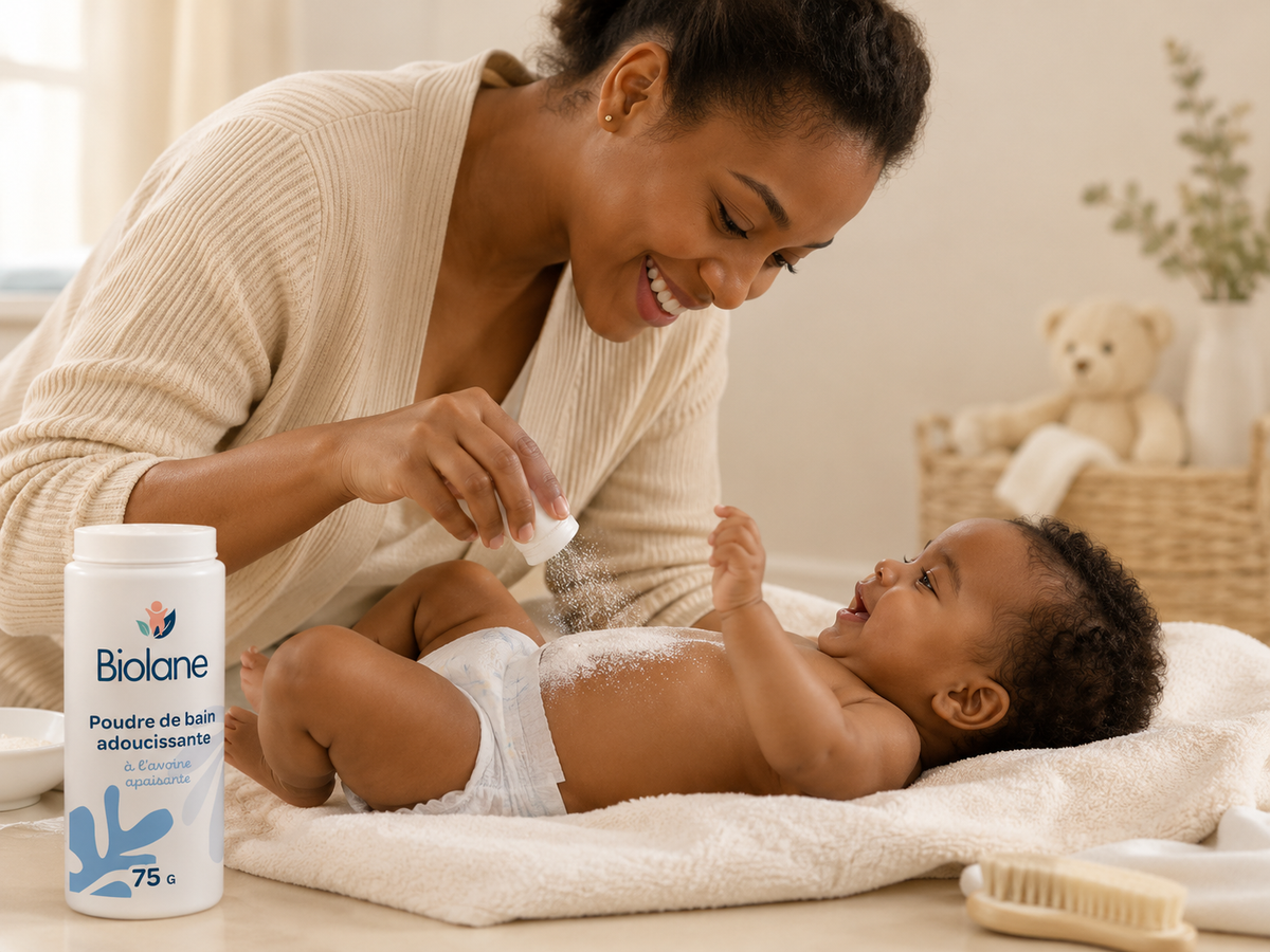 Biolane Baby Bath Powder – Gentle Comfort Care